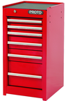 Proto® 440SS Side Cabinet - 6 Drawer, Red - USA Tool & Supply