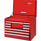 Proto® 440SS 27" Top Chest with Drop Front - 10 Drawer, Red - USA Tool & Supply