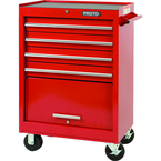 Proto® 440SS 27" Roller Cabinet - 4 Drawer, Red - USA Tool & Supply