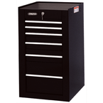 Proto® 450HS Side Cabinet - 6 Drawer, Black - USA Tool & Supply