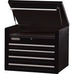 Proto® 450HS 34" Top Chest - 4 Drawer, Black - USA Tool & Supply