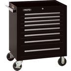 Proto® 450HS 34" Roller Cabinet - 8 Drawer, Black - USA Tool & Supply