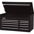 Proto® 450HS 50" Top Chest - 10 Drawer, Black - USA Tool & Supply