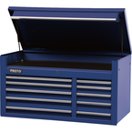 Proto® 450HS 50" Top Chest - 10 Drawer, Blue - USA Tool & Supply