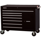 Proto® 450HS 50" Workstation - 7 Drawer & 1 Shelf, Black - USA Tool & Supply