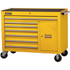 Proto® 450HS 50" Workstation - 7 Drawer & 1 Shelf, Yellow - USA Tool & Supply