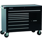Proto® 450HS 50" Workstation - 8 Drawer & 1 Shelf, Black - USA Tool & Supply