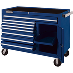 Proto® 450HS 50" Workstation - 8 Drawer & 1 Shelf, Blue - USA Tool & Supply