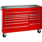 Proto® 450HS 66" Workstation - 12 Drawer, Red - USA Tool & Supply