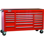 Proto® 450HS 67" Workstation - 20 Drawer, Red - USA Tool & Supply