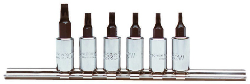 6PC 1/4DR TORX BIT J4739C - USA Tool & Supply