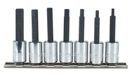 Proto® 3/8" Drive 7 Piece Hex Bit Set - USA Tool & Supply