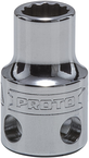 Proto® Tether-Ready 3/8" Drive Socket 8 mm - 12 Point - USA Tool & Supply