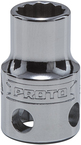 Proto® Tether-Ready 3/8" Drive Socket 9 mm - 12 Point - USA Tool & Supply