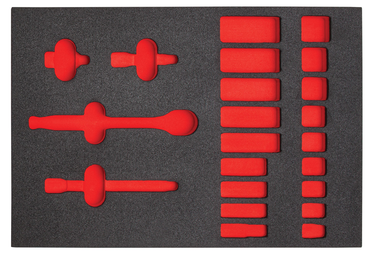 Proto® Foam Tray for Tool Set J52134 with Precision 90 Ratchet- 11x16" - USA Tool & Supply