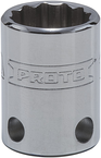 Proto® Tether-Ready 3/8" Drive Socket 15 mm - 12 Point - USA Tool & Supply