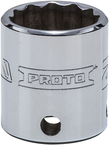 Proto® Tether-Ready 3/8" Drive Socket 20 mm - 12 Point - USA Tool & Supply