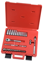 J52222 29PC 3/8DR 12P SET J52222 - USA Tool & Supply