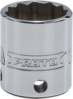 Proto® Tether-Ready 3/8" Drive Socket 13/16" - 12 Point - USA Tool & Supply