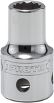 Proto® Tether-Ready 1/2" Drive Socket 10 mm - 12 Point - USA Tool & Supply