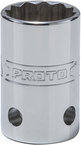 Proto® Tether-Ready 1/2" Drive Socket 18 mm - 12 Point - USA Tool & Supply