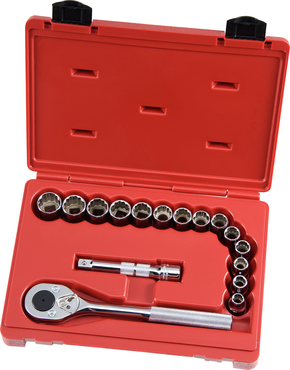 16PC 1/2DR 12PT J54208 - USA Tool & Supply