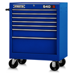 Proto® 440SS 27" Roller Cabinet - 7 Drawer, Blue - USA Tool & Supply