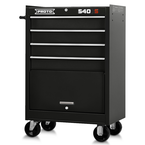 Proto® 440SS 27" Roller Cabinet - 4 Drawer, Black - USA Tool & Supply