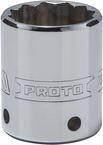 Proto® Tether-Ready 1/2" Drive Socket 28 mm - 12 Point - USA Tool & Supply