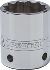 Proto® Tether-Ready 1/2" Drive Socket 1-1/16" - 12 Point - USA Tool & Supply