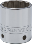 Proto® Tether-Ready 1/2" Drive Socket 1-3/16" - 12 Point - USA Tool & Supply