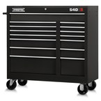 Proto® 440SS 41" Workstation - 15 Drawer, Black - USA Tool & Supply