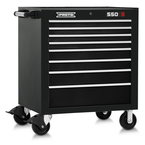 Proto® 550S 34" Roller Cabinet - 8 Drawer, Gloss Black - USA Tool & Supply