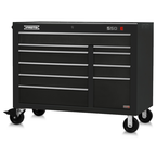 Proto® 550E 50" Power Workstation - 10 Drawer, Gloss Black - USA Tool & Supply