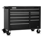 Proto® 550E 50" Front Facing Power Workstation w/ USB - 10 Drawer, Dual Black - USA Tool & Supply