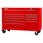 Proto® 550S 66" Workstation - 11 Drawer, Gloss Red - USA Tool & Supply