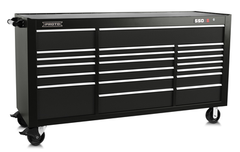 Proto® 550S 78" Workstation - 20 Drawer, Gloss Black - USA Tool & Supply