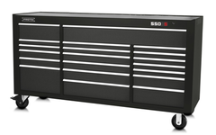 Proto® 550S 78" Workstation - 20 Drawer, Dual Black - USA Tool & Supply