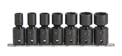 Proto® 1/2" Drive 7 Piece Deep Universal Impact Socket Set - 6 Point - USA Tool & Supply