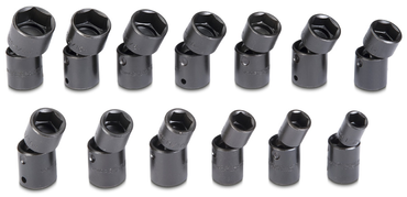 Proto® 1/2" Drive 13 Piece Universal Impact Socket - USA Tool & Supply