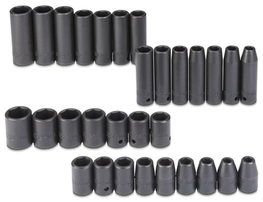 30PC 1/2DR IMP SET J74306 - USA Tool & Supply