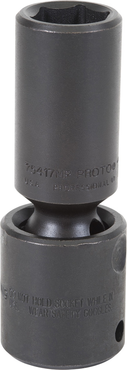 Proto® 1/2" Drive Deep Universal Impact Socket 16 mm - 6 Point - USA Tool & Supply