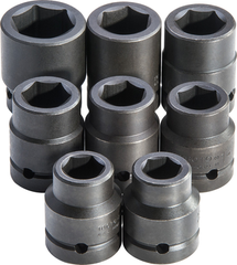 Proto® 1" Drive 8 Piece Impact Socket Set - 6 Point - USA Tool & Supply