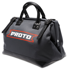 Proto® Extra Heavy Duty Polyester Leather Reinforced Tool Bag - 18" - USA Tool & Supply