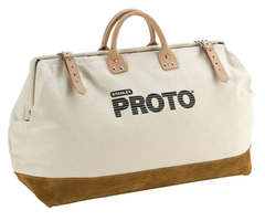 Proto® Extra Heavy Duty Polyester Leather Reinforced Tool Bag - 24" - USA Tool & Supply