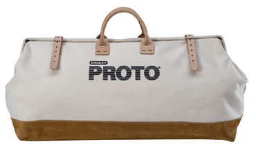 Proto® Extra Heavy Duty Polyester Leather Reinforced Tool Bag - 27" - USA Tool & Supply