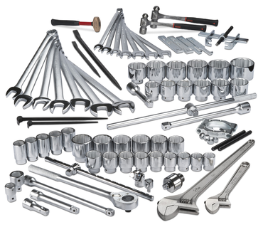 Proto® 71 Piece Master Heavy Equipment Set With Roller Cabinet J453441-8RD - USA Tool & Supply