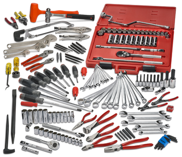 Proto® 157 Piece Metric Intermediate Set With Top Chest J442719-10RD-D - USA Tool & Supply