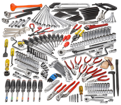 Proto® 229 Piece Metric Intermediate Set With Top Chest J442719-10RD-D - USA Tool & Supply