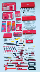 Proto® 248 Piece Metric Intermediate Set With Roller Cabinet J453441-8RD - USA Tool & Supply